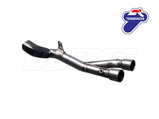 TERMIGNONI ÖSSZEKÖTŐ CSŐ RACING DECATALYZED TITANIUM YAMAHA R1 2015-2024