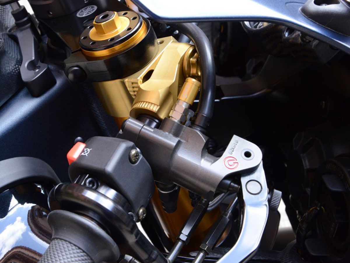 Radial brake master cylinder BREMBO RACING 19x18 CNC