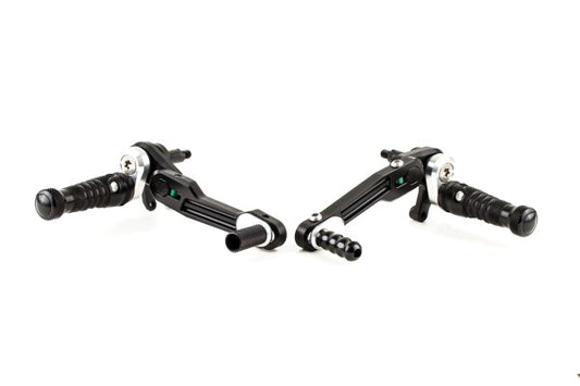 állítható lábtartó RCT10GT - Ducati, Scrambler 1100 DP /TP /SP, 1K/2K (2021 - ); Ducati, Scrambler 1100 Special, KF (2018 - 2020); Ducati, Scrambler 1100 Sport, K1 / K2 (2019 - ); Ducati, Scrambler 1100, KF / KG (2017- 2020); Ducati, Scrambler 800, 3