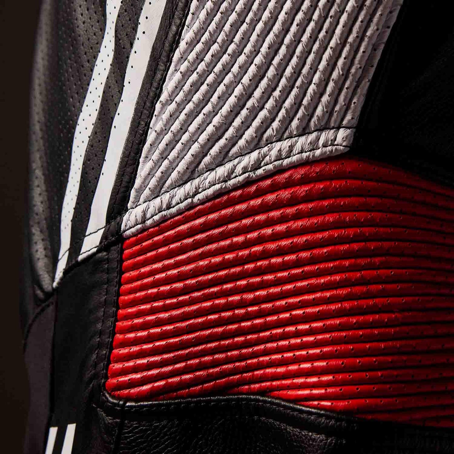 RST Race Dept V4.2 D3O Airbag perforated 1-Piece Motorcycle Leather Suit