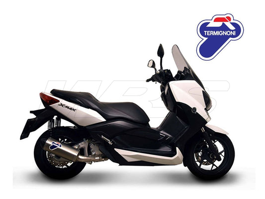 Slip-On TERMIGNONI INOX YAMAHA X-MAX 250 2009-2020 RACING