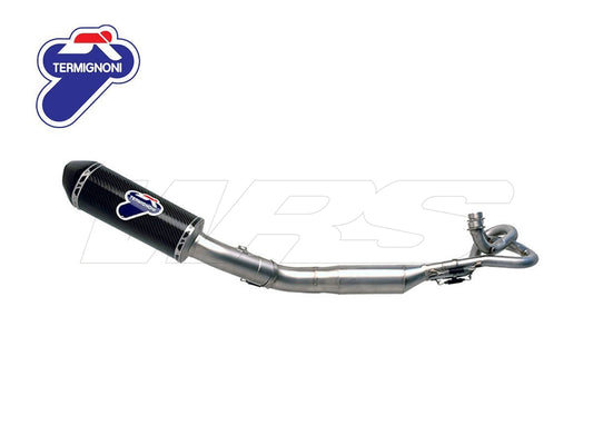TERMIGNONI KIPUFOGÓ RENDSZER CARBON YAMAHA T MAX 530 2012-2016 CATALYZED