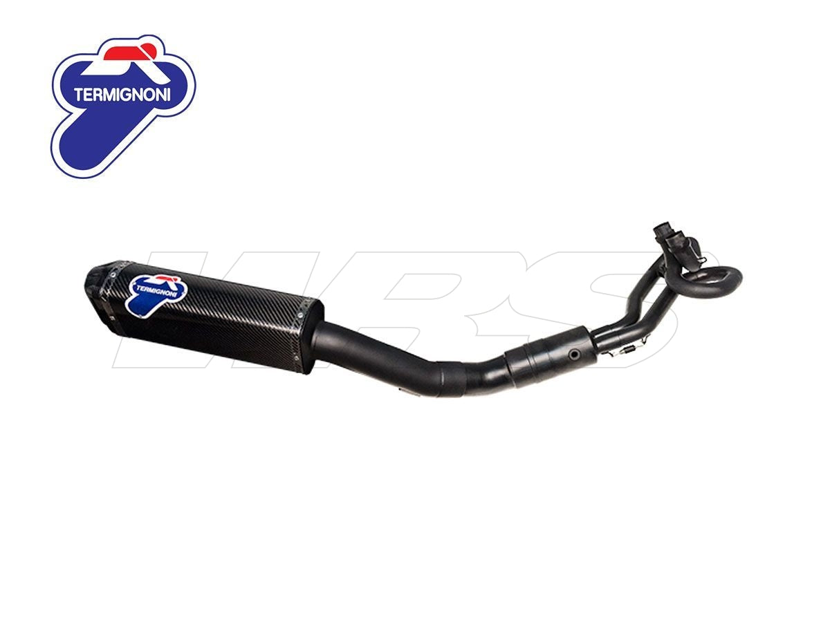 TERMIGNONI KIPUFOGÓ RENDSZER  CARBON BLACK YAMAHA T-MAX 560 2020-2022