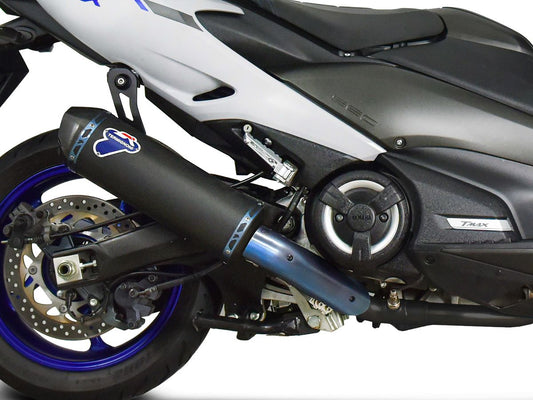 TERMIGNONI KIPUFOGÓ RENDSZER RACING BLACK TITANIUM YAMAHA T-MAX 560 2020-2024