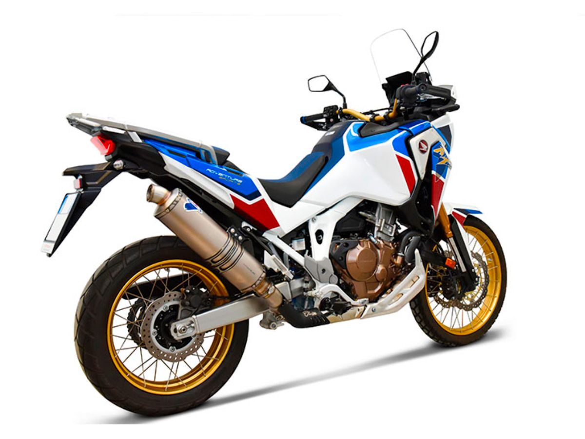 TERMIGNONI TITANIUM EXHAUST SILENCER HONDA AFRICA TWIN 1100 2020-2023 EURO5