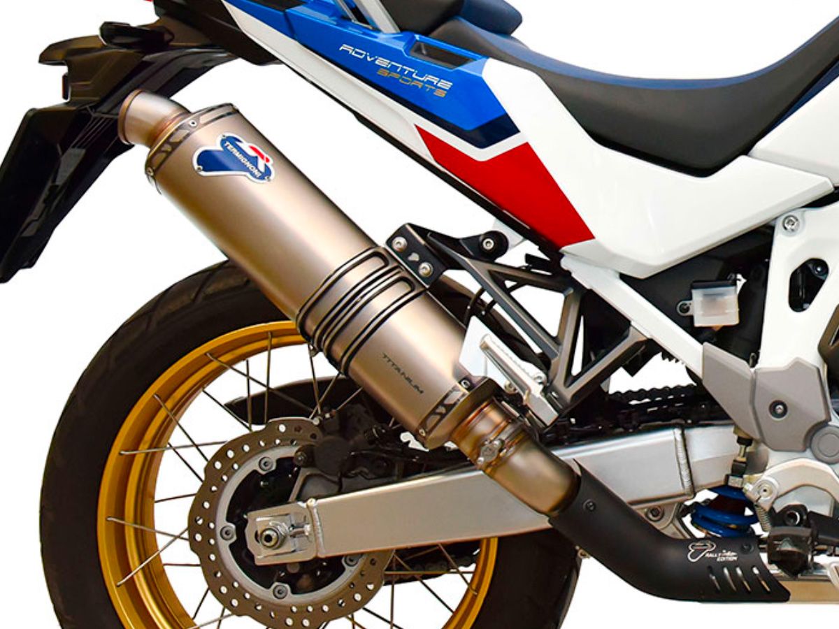 TERMIGNONI TITANIUM EXHAUST SILENCER HONDA AFRICA TWIN 1100 2020-2023 EURO5