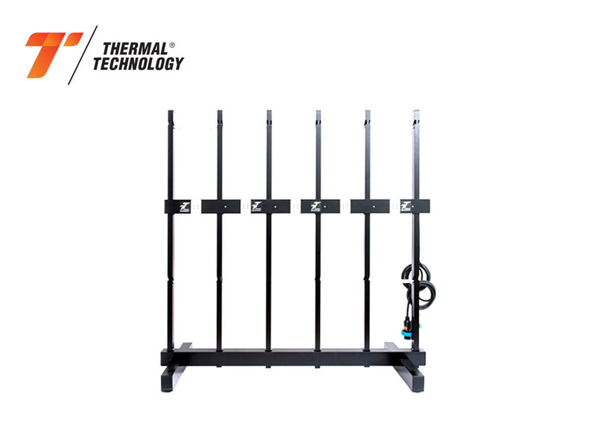 THERMAL TECHNOLOGY Állvány 10 dugóval + CONTROL UNIT