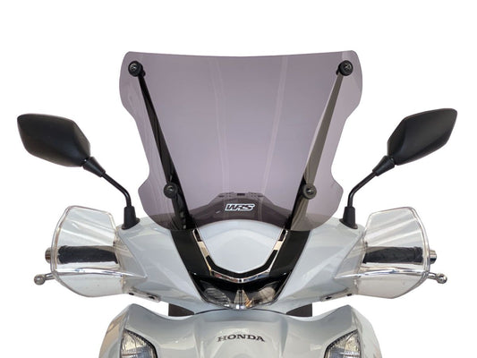 Sports plexiglass DARK SMOKED WRS HONDA SH 150 2020-2024