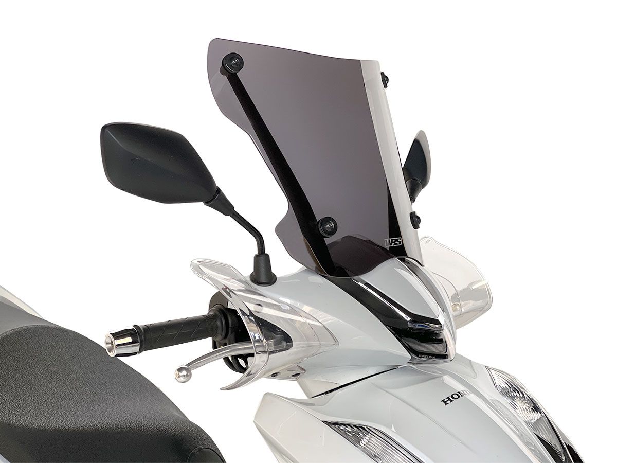 Sports plexiglass DARK SMOKED WRS HONDA SH 150 2020-2024