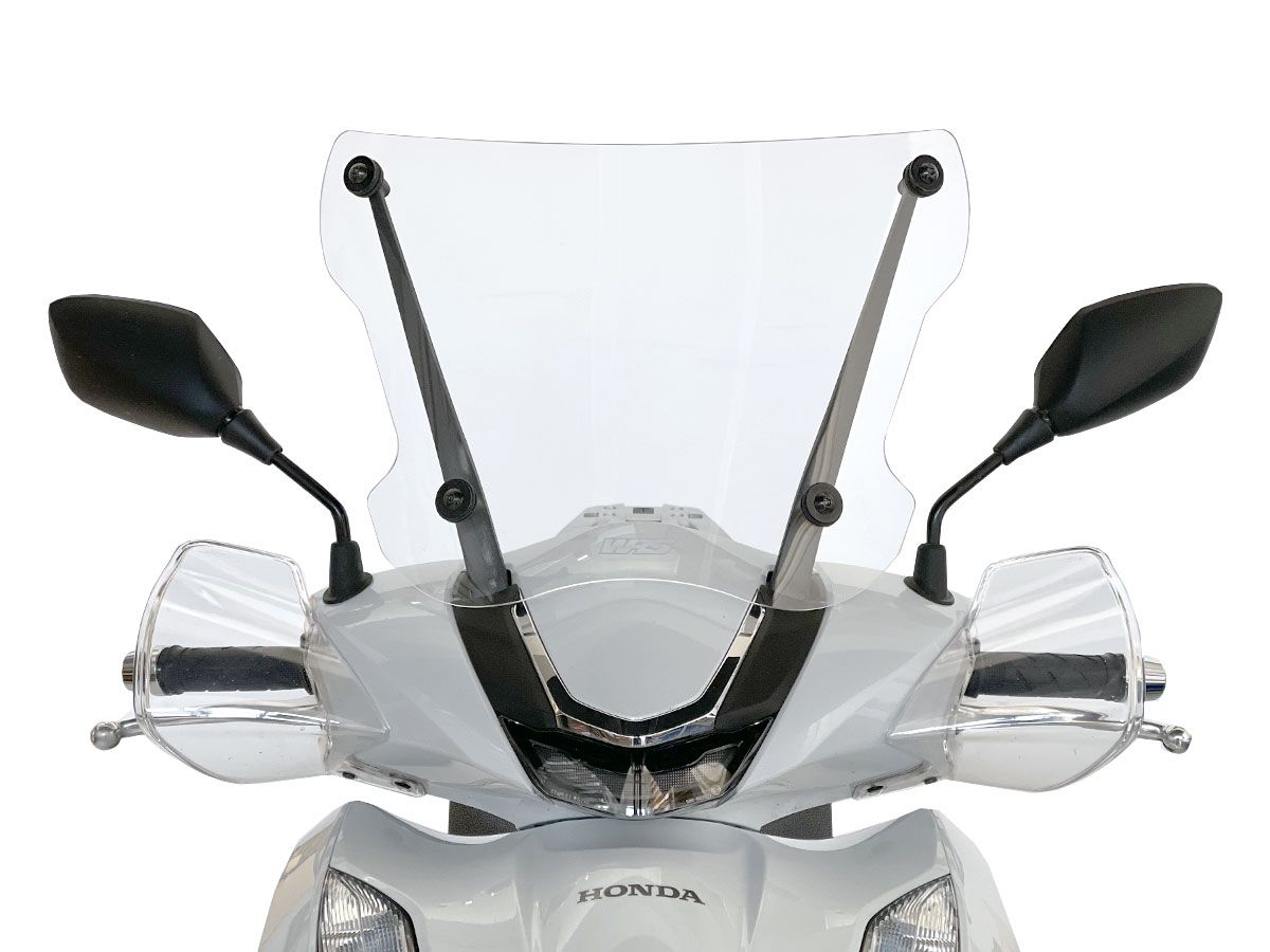 Sports plexiglass TRANSPARENT WRS HONDA SH 150 2020-2024