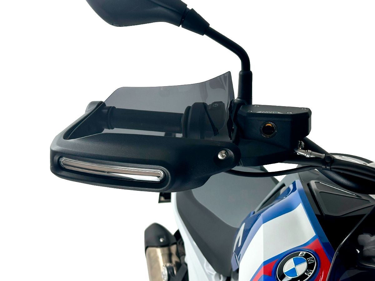 WRS Sötét Füst Markolatvédő Kiegészítő Kit BMW R 1300 GS / ADV 2023-2025