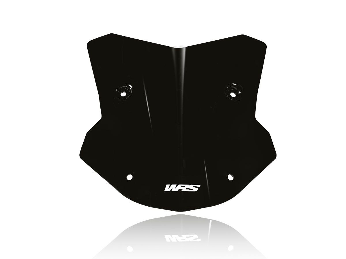 Sports plexiglass WRS GLOSSY BLACK WINDSCREEN BMW M 1000 XR 2023-2024