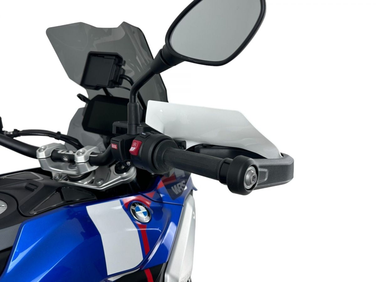 WRS Fehér Markolatvédő Kiegészítő Kit BMW R 1300 GS / ADV 2023-2025