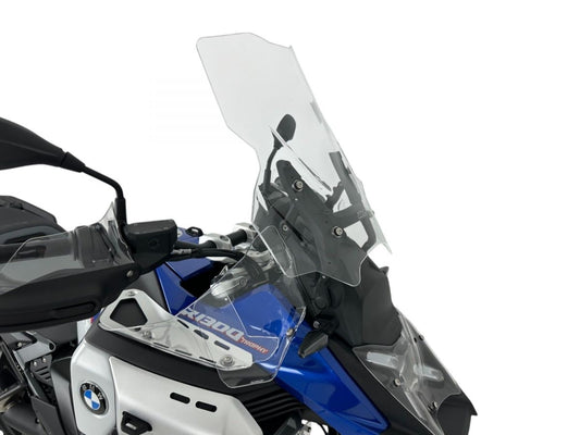 Tour plus plexiglass WRS CAPONORD TRANSPARENT RADAR BMW R 1300 GS ADV 2024