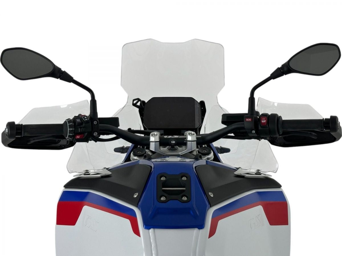 Tour plus plexiglass WRS CAPONORD TRANSPARENT RADAR BMW R 1300 GS ADV 2024