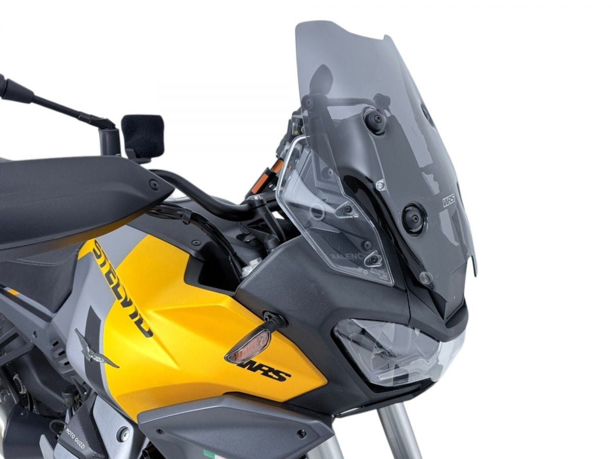 WRS Sötét Füst Sport Plexi MOTO GUZZI STELVIO 2024-2025 (Radarral)