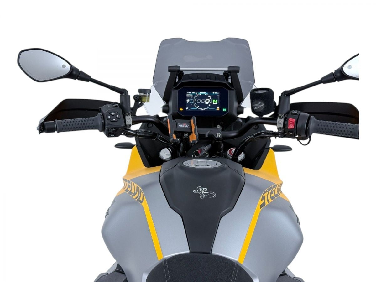 WRS Sötét Füst Sport Plexi MOTO GUZZI STELVIO 2024-2025 (Radarral)