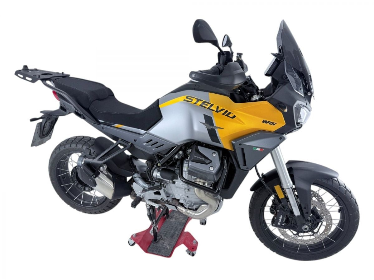 WRS Sötét Füst Túra Plexi MOTO GUZZI STELVIO 2024-2025 (Radarral)